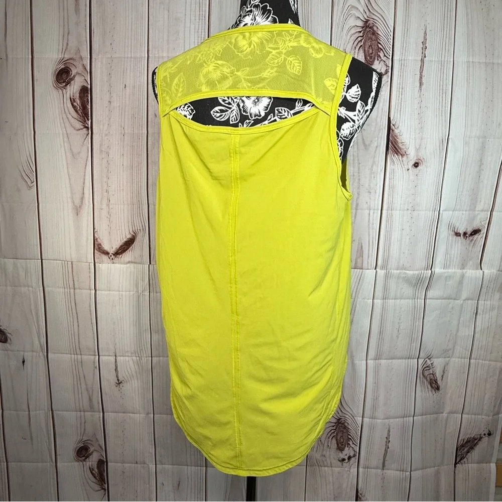 Lululemon Sculpt Tank Yellow Pear